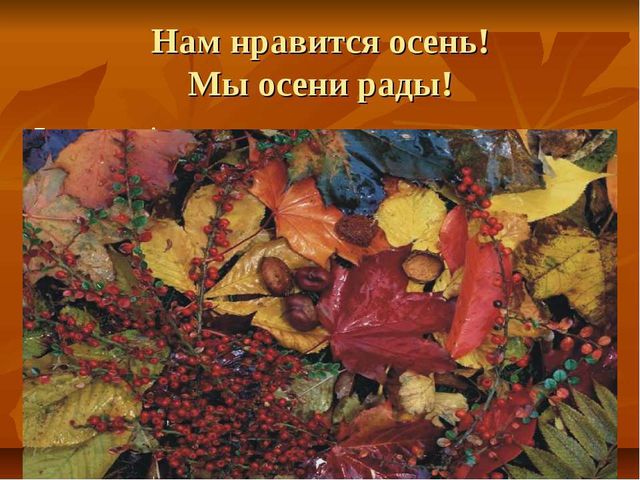 Презентация "Осенняя фантазия", как мы с ребятами подготовились к осеннему празднику.
