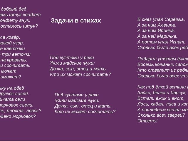 Использование занимательной математики во время проведения НОД и в свободной деятельности