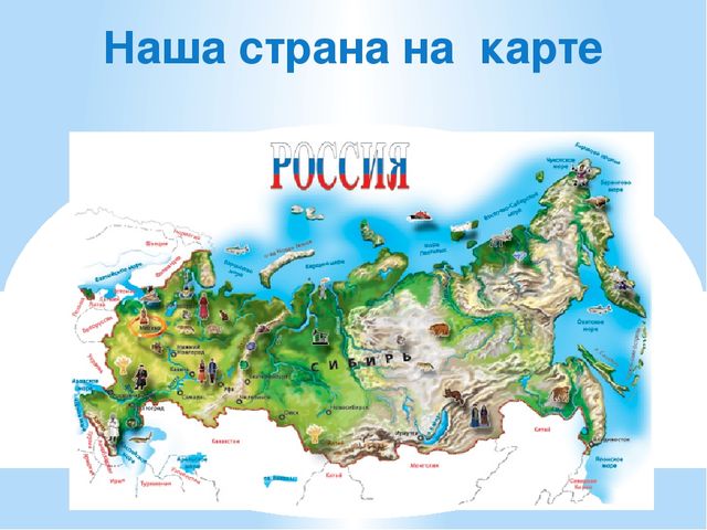 Презентация "Россия, моя страна - моя Родина"