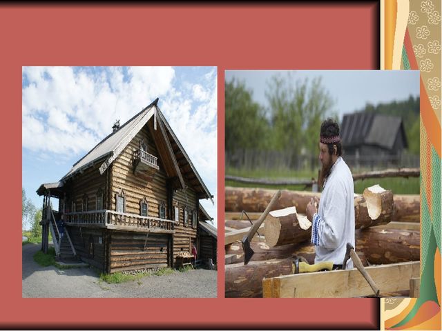 Презентация по познавательному развитию на тему "Русская изба"