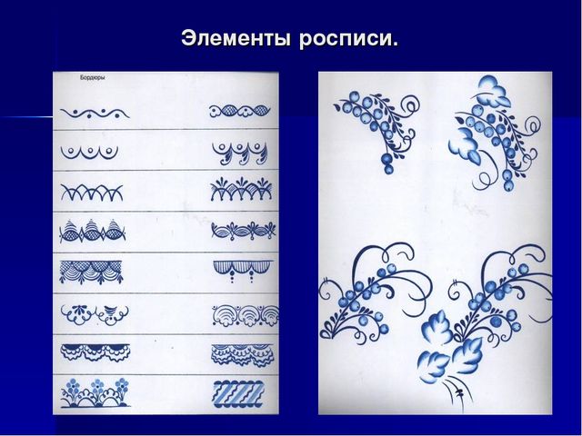 Презентация на тему "Гжель"