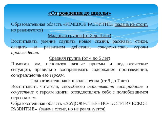 Презентация по теме "Содержание программы по стимулированию у детей сопереживания персонажам художественных произведений"