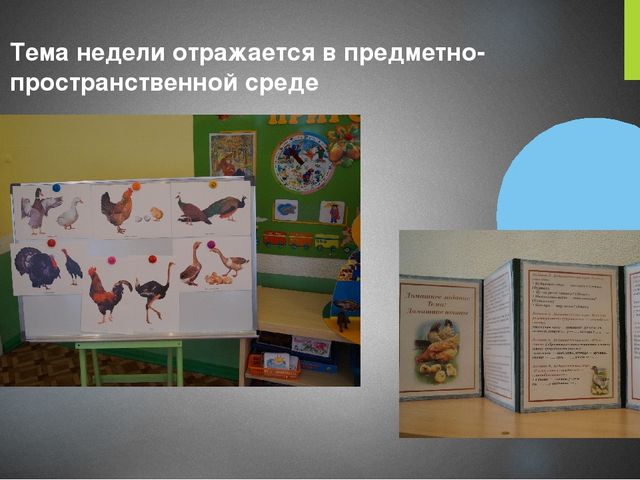 Презентация развивающей среды в ДОУ "Преобразование ППРС в средней возрастной группе в соответствии с ФГОС ДО".