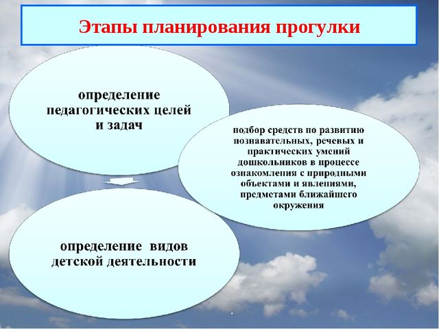 Презентация "Организация тематических прогулок в ДОУ"