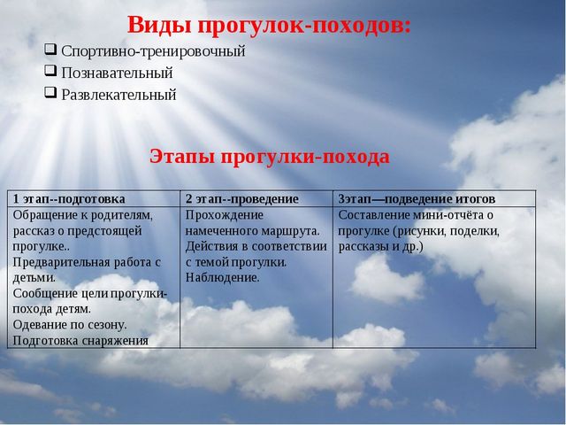 Презентация "Организация тематических прогулок в ДОУ"