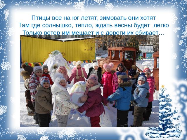 Проект "Покормите птиц зимой!"