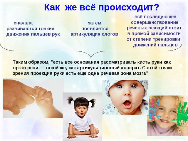 Презентация " Мелкая моторика как средство речевого развития"