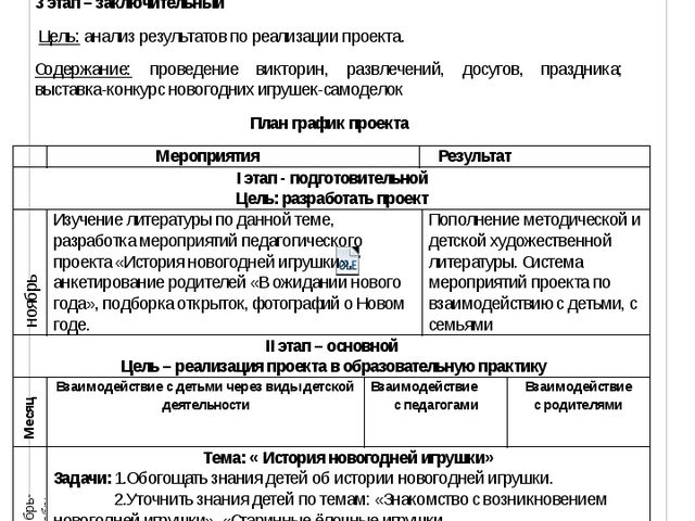 Презентация к проекту " История к новогодней игрушки"