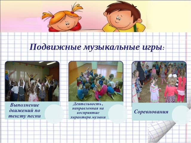 Презентация к докладу по теме "Музыкальные игры"