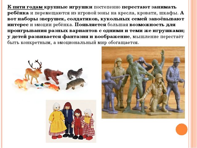Игрушки для детей от рождения до школьного возраста.
