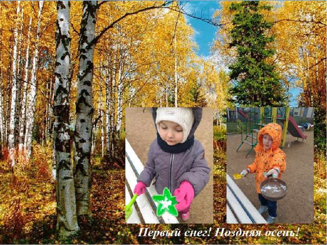 Познавательно-творческий проект "Осень" во второй младшей группе