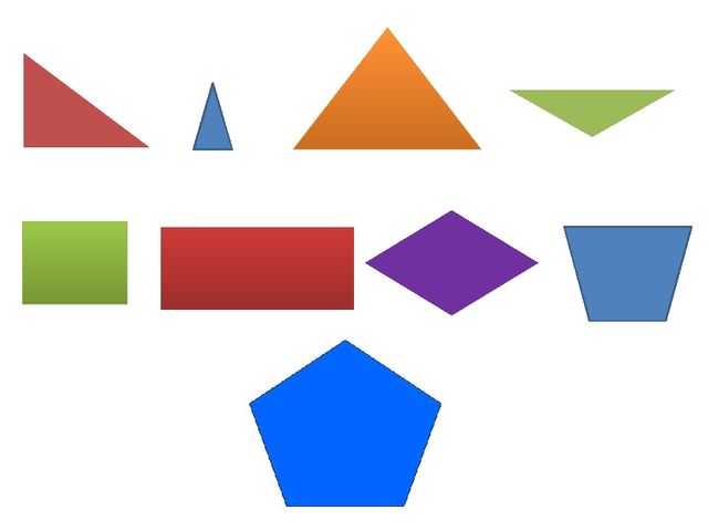 Картинки многоугольников для подготовительной группы