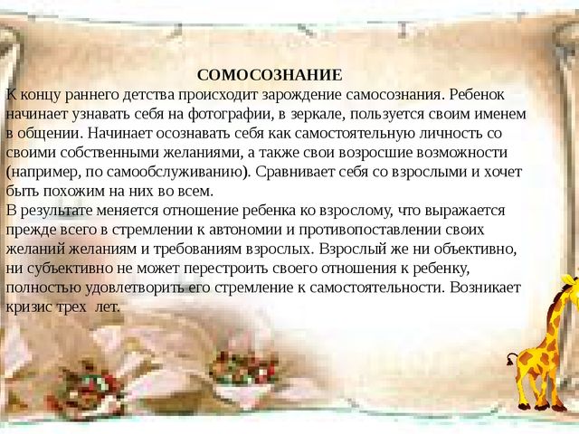 Презентация на тему: "Психическое развитие детей ранего возраста"