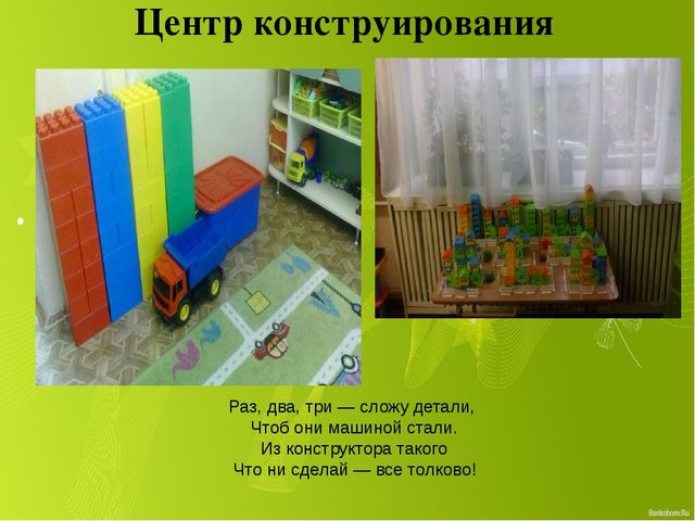 Презентация развивающей среды по ФГОС