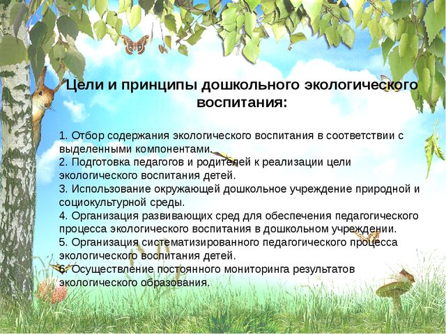 Презентация " Использование диагностических методик и роль диагностики в системе экологического воспитания"