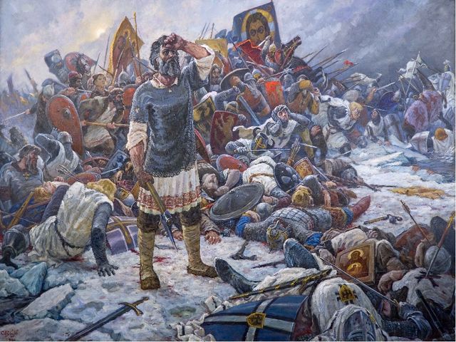 Презентация для ознакомления дошкольников с историей российского госсударства "История русских князей"