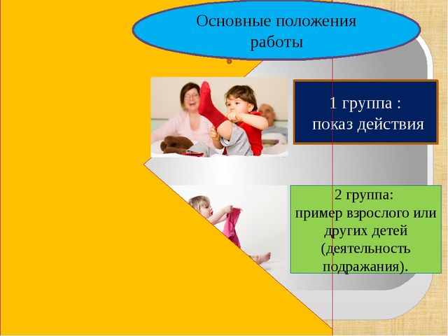 Презентация. Развитие навыков самообслуживания у детей младшего дошкольного возраста с ДЦП
