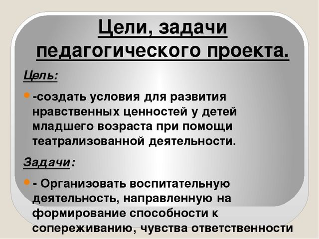 Проект на тему: "Нравственное воспитание дошкольников ".