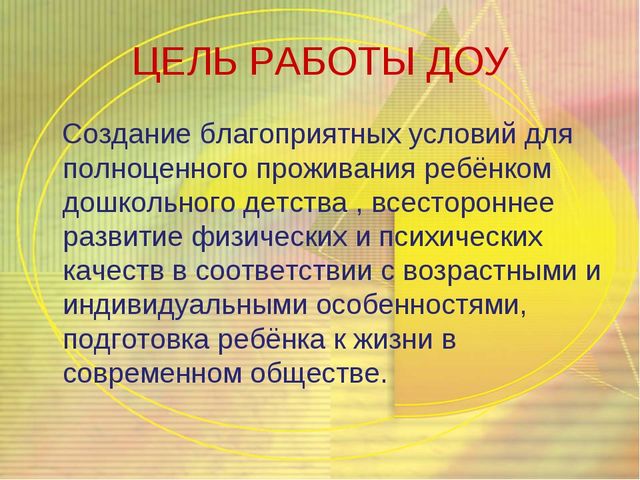 Визитная карточка Дошкольного образовательного учреждения ясли-сад №93 «Вишенка» г.Донецка