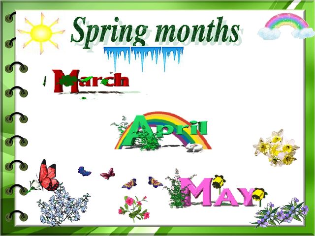 Презентация по английскому языку на тему "Seasons and weather"