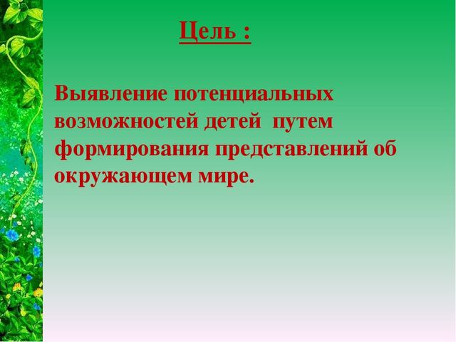 Презентация "Экологический дизайн как средство развития творческих способностей детей дошкольного возраста"