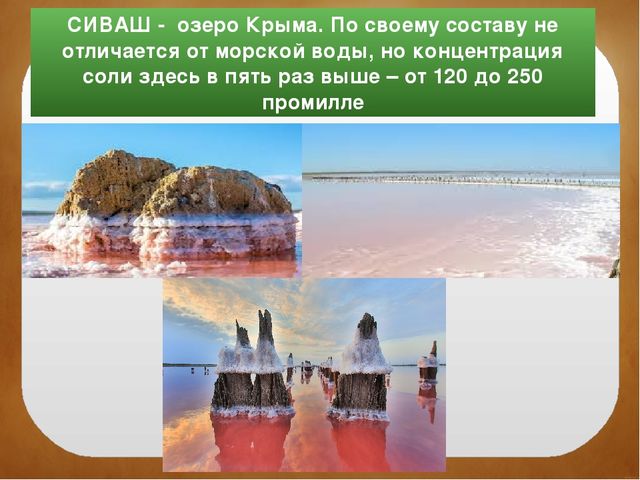 Северный Крым. Краткая история заселения, освоения и развития территории. Особенности природы. Залив Сиваш. Памятники культуры и природы.
