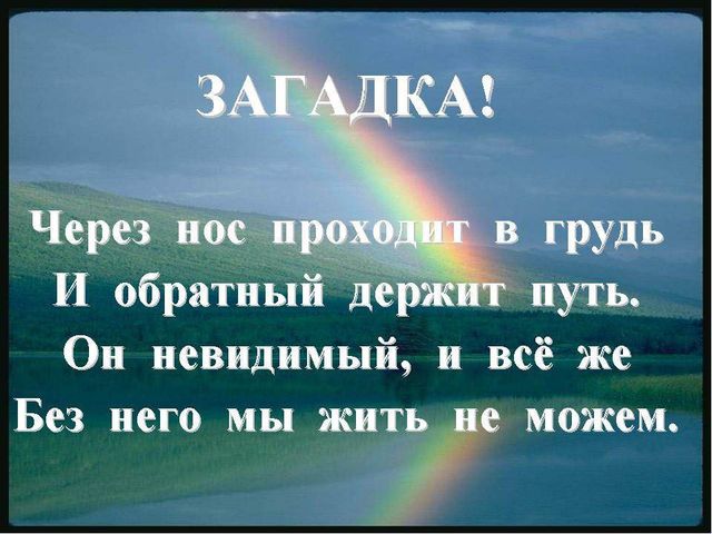 Презентация к открытому занятию в старшей группе по экологии на тему "Воздух"