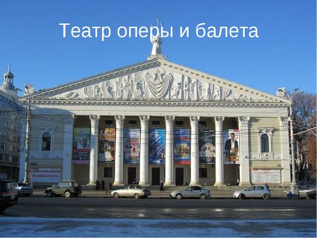 Презентация на тему "Воронежские театры"