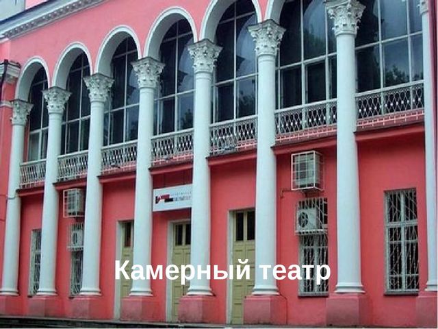 Презентация на тему "Воронежские театры"