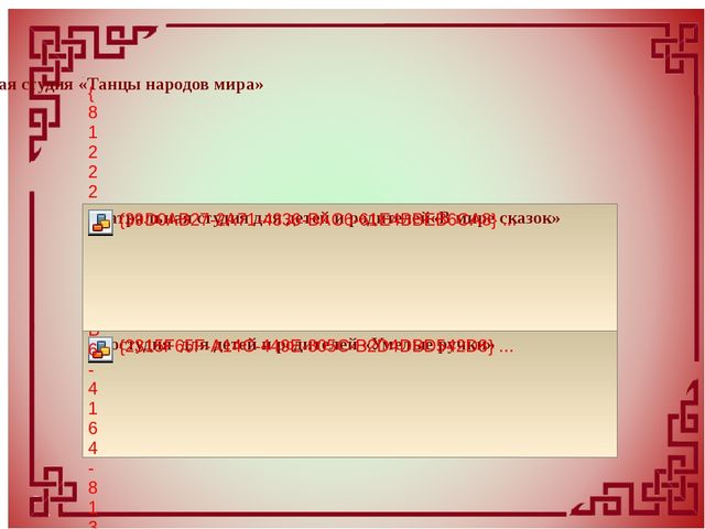 Внедрение национально-регионального компонента в образовательный и воспитательный процесс дошкольного учреждения