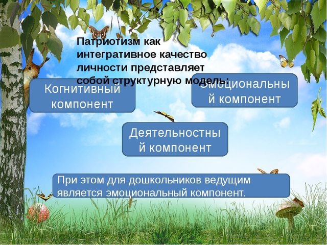 Презентация "Психология развития патриотизма дошкольников"