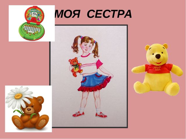 Презентация к занятию по развитию речи на тему "Моя Семья"