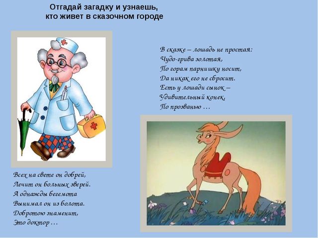Презентация на тему "Наши любимые сказки"