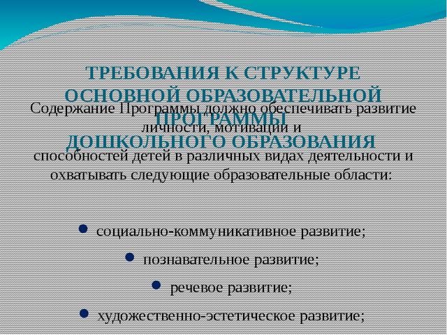 Памятка - презентация для родителей "Что такое - ФГОС ДО"