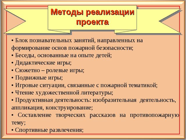 Педагогический проект для дошкольников "Осторожно - огонь!"