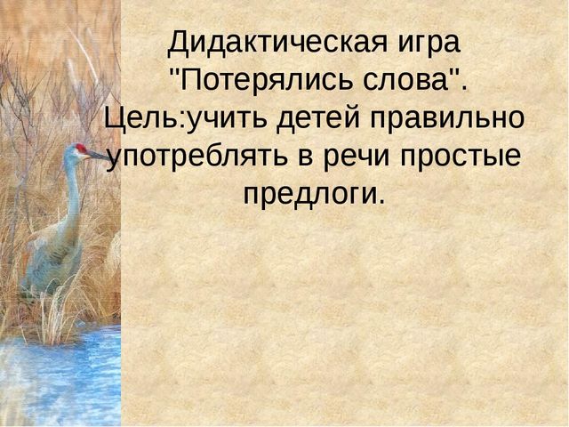 Конспект урока с презентацией "Домашнии птицы" (средняя группа)