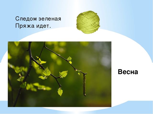 Презентация для дошкольников на тему "Времена года"