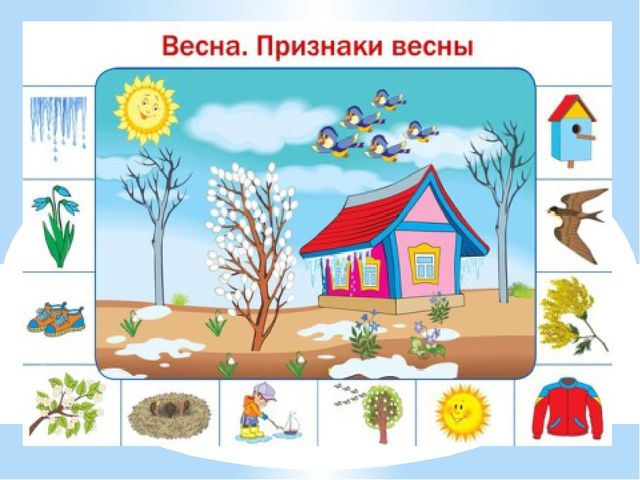 Презентация для дошкольников на тему "Времена года"
