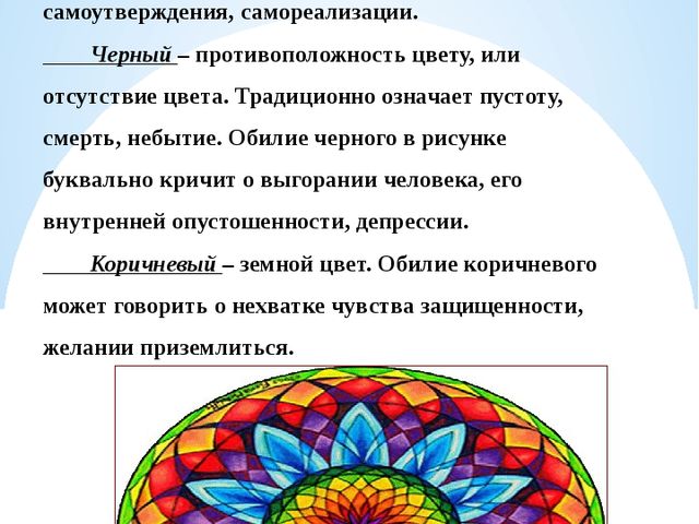 Презентация для родителей на тему "Что такое Мандала"