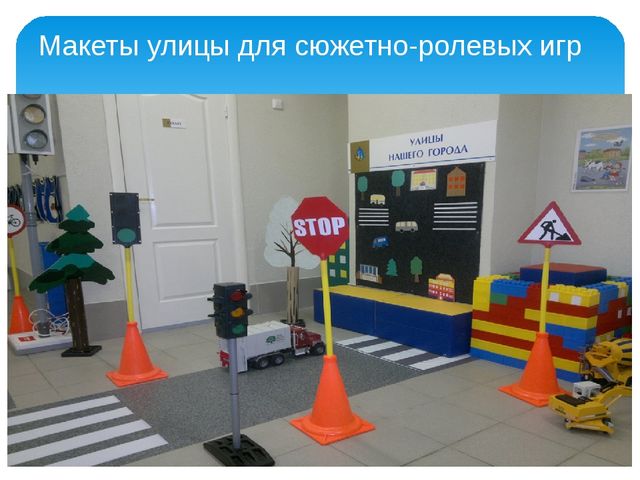 Сюжетно ролевая игра дорожное движение