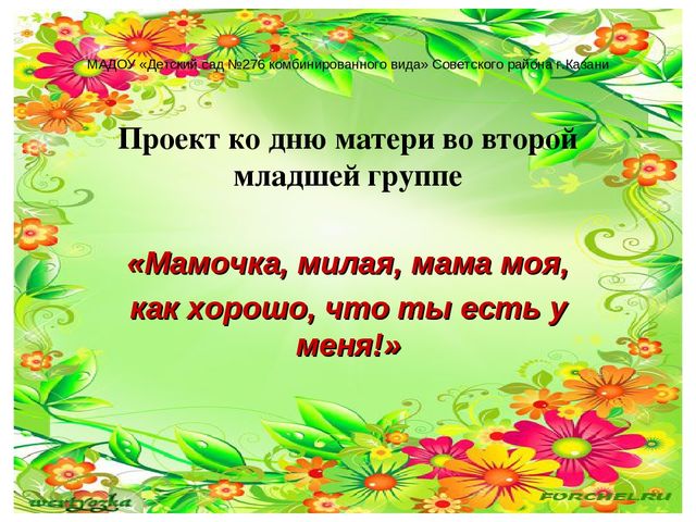 Сценарий ко дню матери в подготовительной. Проект ко Дню матери. Проект ко Дню матери во второй младшей группе. Презентация ко Дню матери во второй младшей группе. Проект о Дню матери в младшей группе.