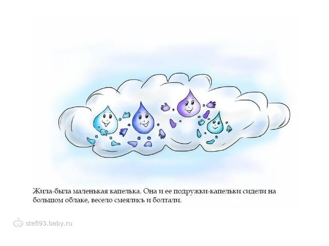 Презентация "Сказка "Путешествие капельки"