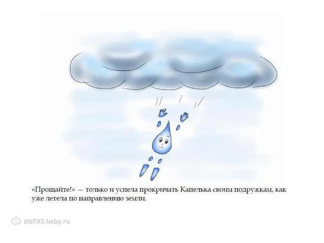 Презентация "Сказка "Путешествие капельки"