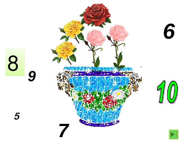 Презентация на тему "Numbers- 8-10" ( 0 класс)