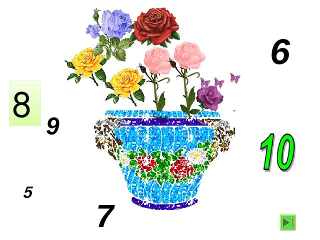 Презентация на тему "Numbers- 8-10" ( 0 класс)