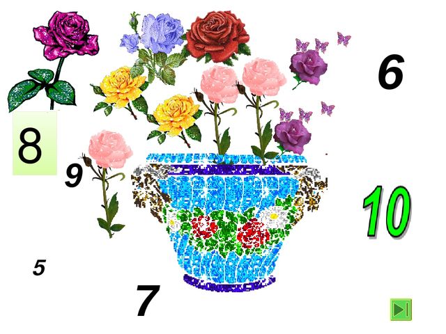 Презентация на тему "Numbers- 8-10" ( 0 класс)
