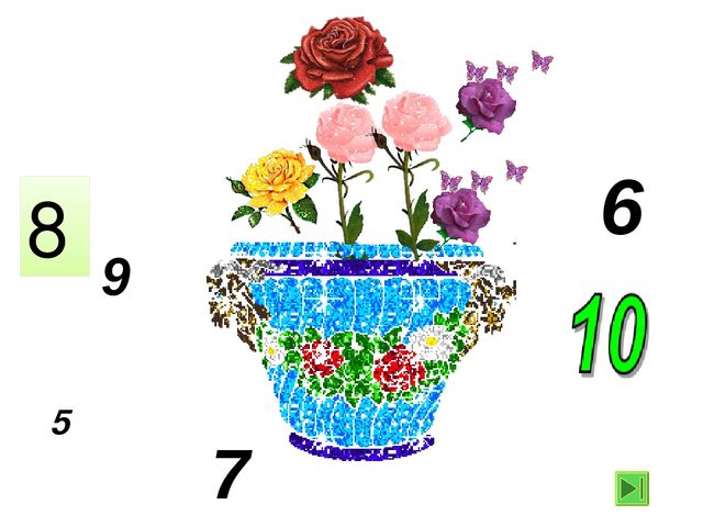 Презентация на тему "Numbers- 8-10" ( 0 класс)