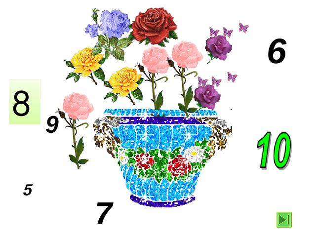 Презентация на тему "Numbers- 8-10" ( 0 класс)