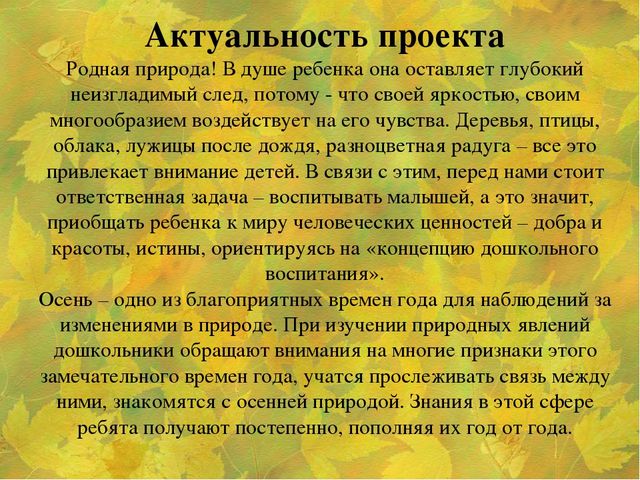 Презентация Проект "Осенняя ярмарка"