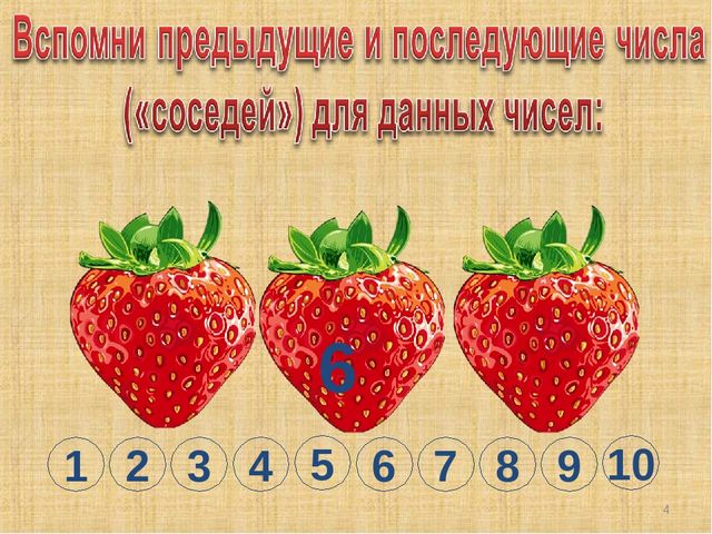 Презентация занятия для будущих первоклассников